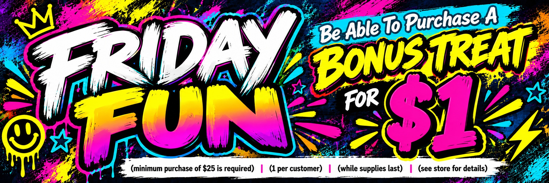 Friday Fun Bonus Treat $1